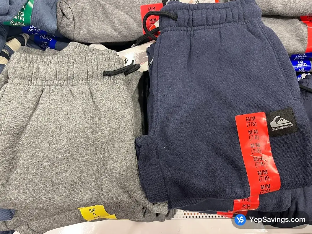QUIKSILVER JOGGER BOYS SIZES S - XXL L - Costco Canada (ITM 1184000)