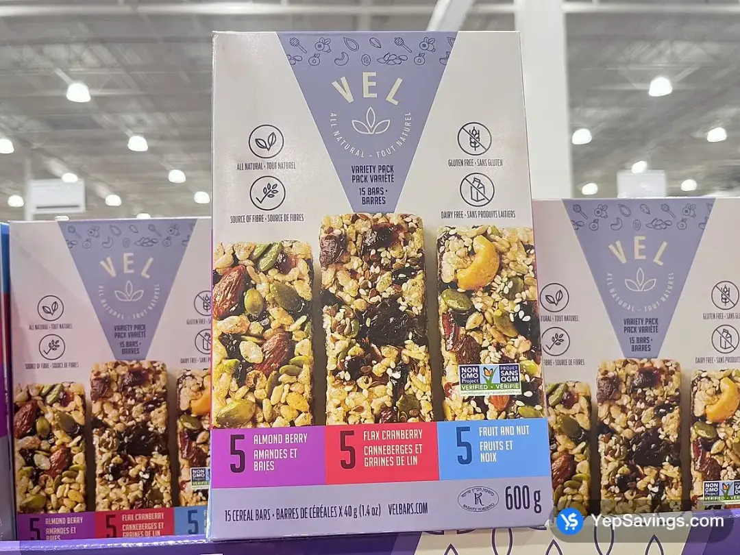 VEL VARIETY PACK 15×40g - Costco Canada (ITM 306245)
