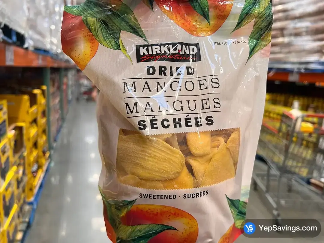 KIRKLAND SIGNATURE DRIED MANGO 992 g - Costco Canada (ITM 1767102)