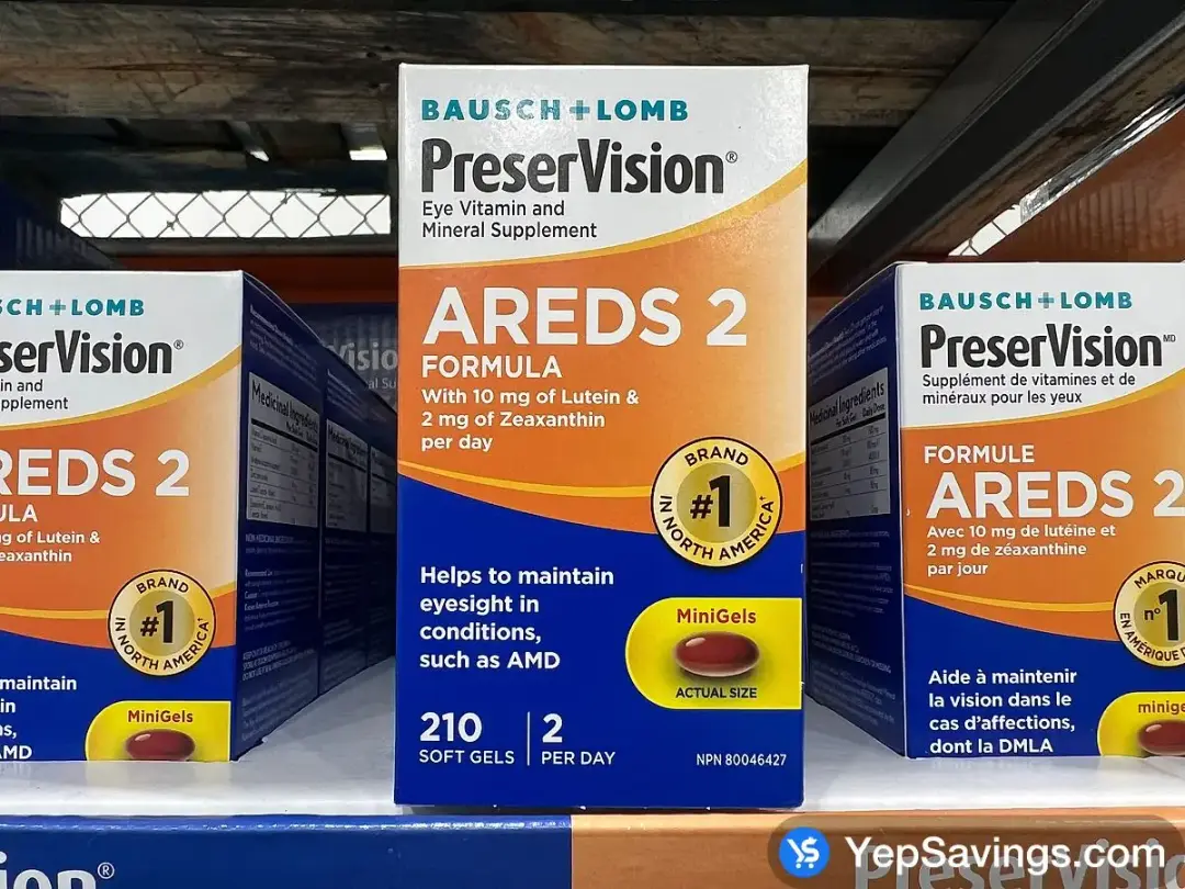 PRESERVISION AREDS 2 FORMULA 210 SOFTGELS - Costco Canada (ITM 1148590)