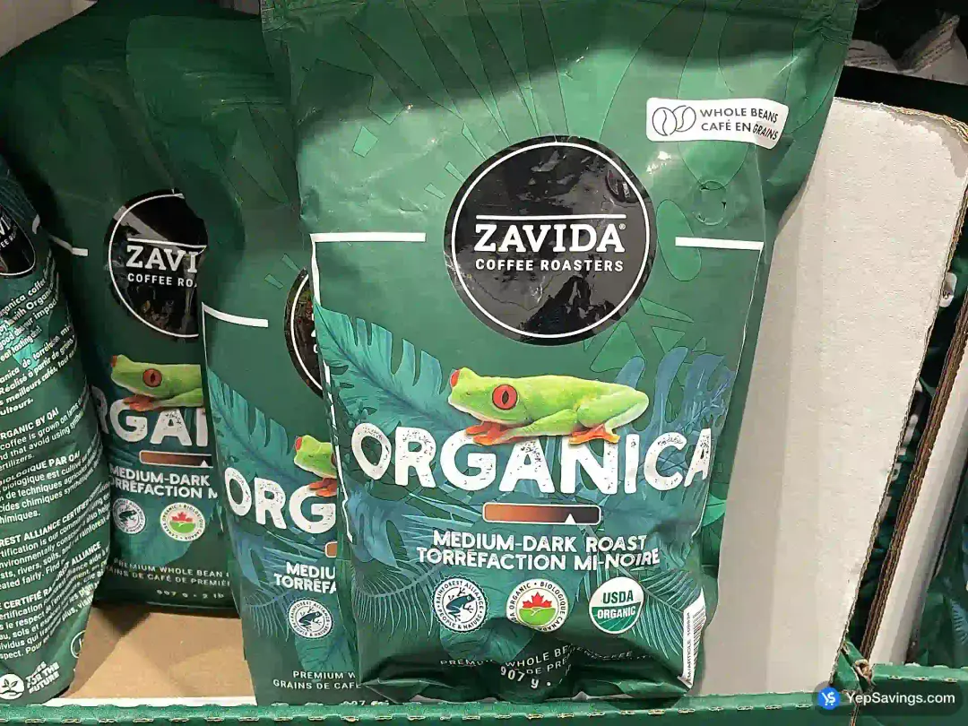 ZAVIDA ORGANICA COFFEE 907 g - Costco Canada (ITM 108934)