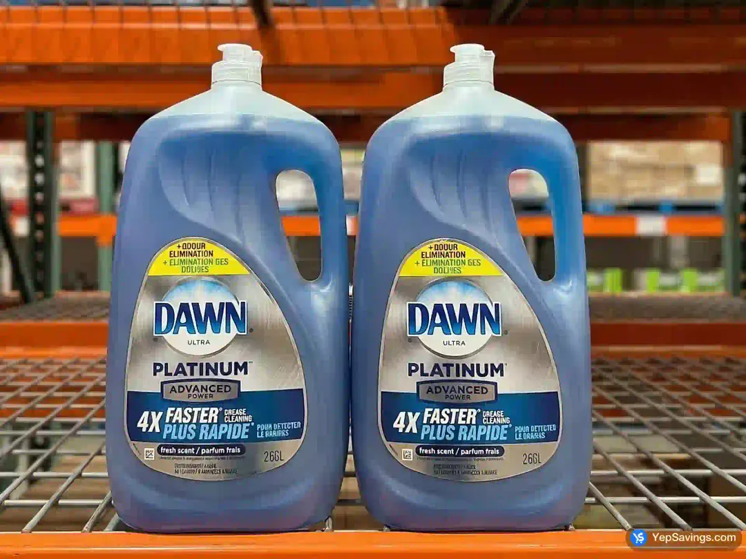 DAWN PLATINUM LIQUID DISH DETERGENT 2.66L - Costco Canada (ITM 1652709)