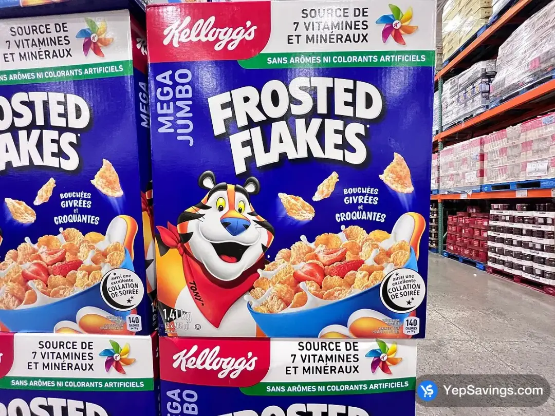 KELLOGGS FROSTED FLAKES MEGA 1.41 kg - Costco Canada (ITM 724000)