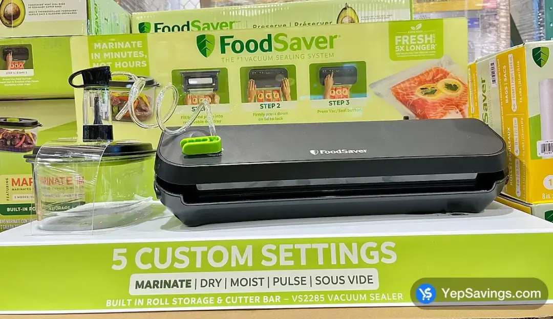 FOODSAVER VACUUM SEALING SYSTEM BLACK - Costco Canada (ITM 5558298)