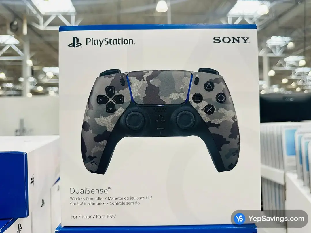 PS5 DUALSENSE WIRELESS CONTROLLER COSMIC RED / GREY CAMO - Costco Canada (ITM 1047962)