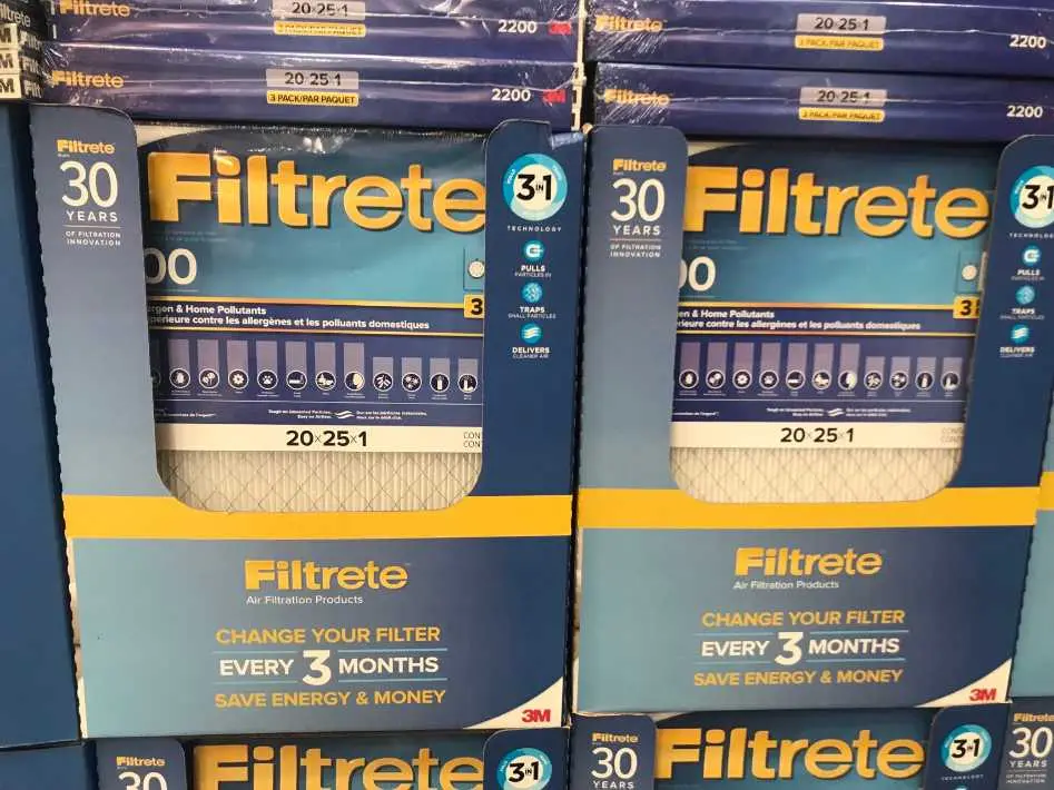3M FILTRETE MPR 2200 3PK 20 in. x 25 in. - Costco Canada (ITM 1006105)