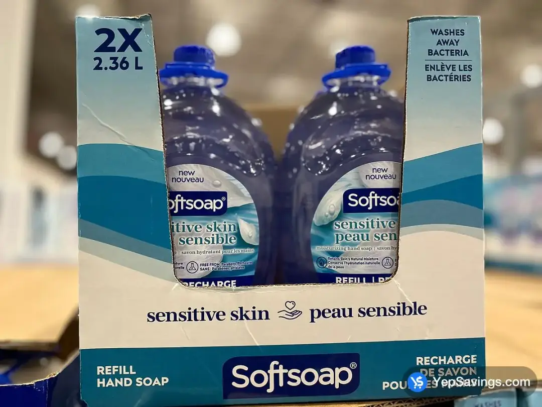 SOFTSOAP SENSITIVE HAND SOAP 2 x 2.36 L - Costco Canada (ITM 1838919)