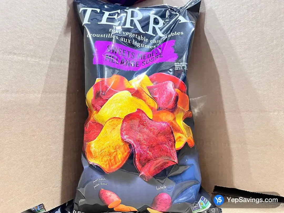 TERRA SWEETS MEDLEY EXOTIC VEGETABLE CHIPS 453g - Costco Canada (ITM 1127643)