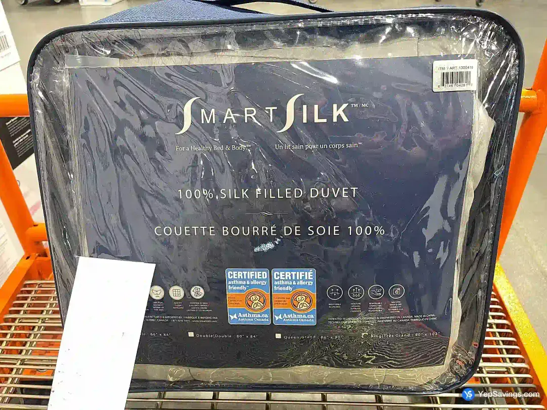 SMARTSILK SILK DUVET KING SIZE - Costco Canada (ITM 1300419)