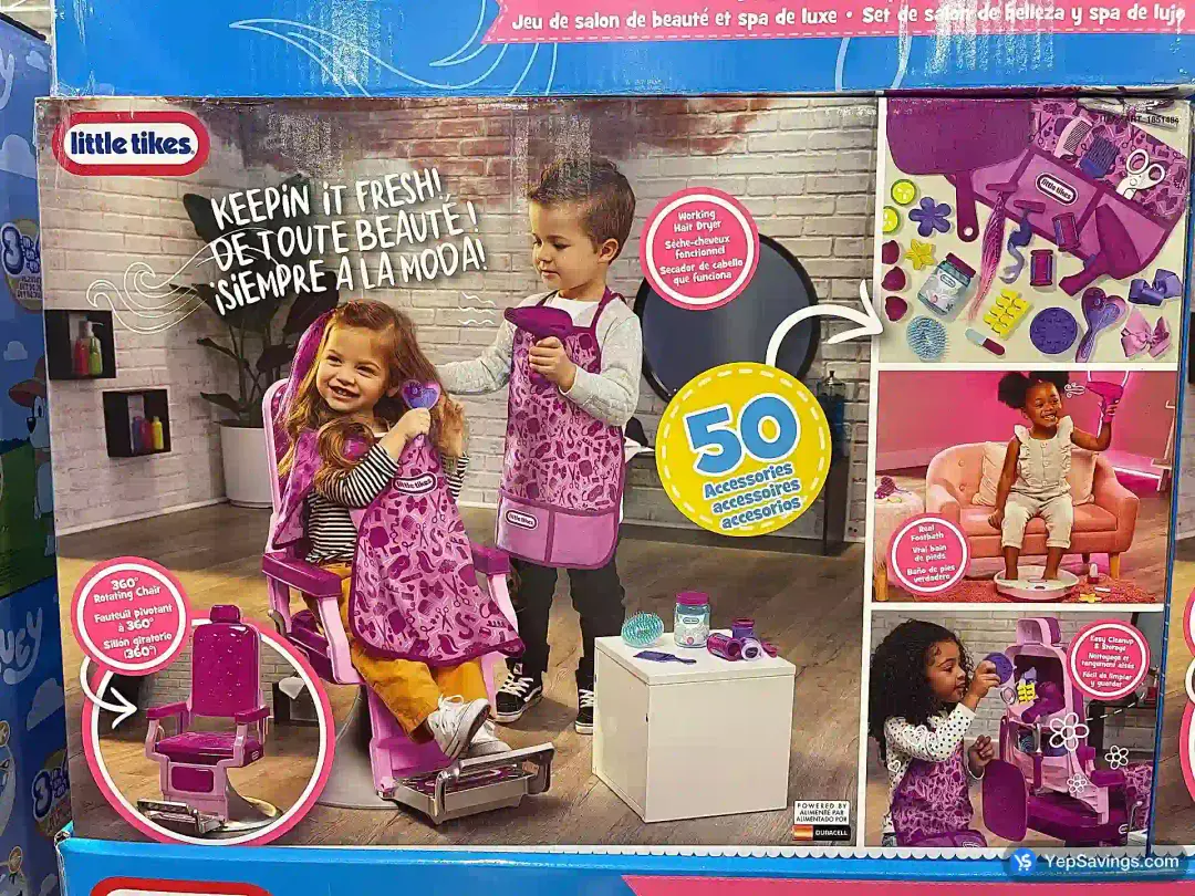 LITTLE TIKES DELUXE HAIR SALON AND SPA SET - Costco Canada (ITM 1851484)