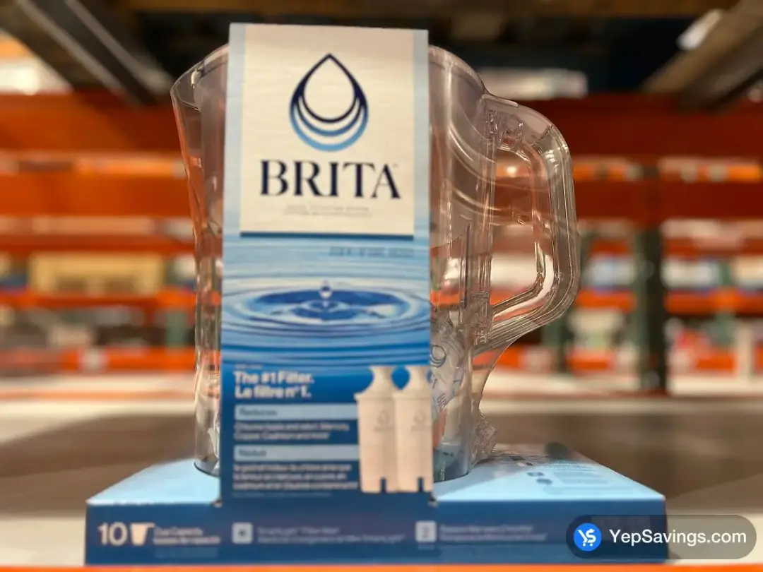 BRITA PITCHER 10 CUP 2 FILTERS - Costco Canada (ITM 1652023)