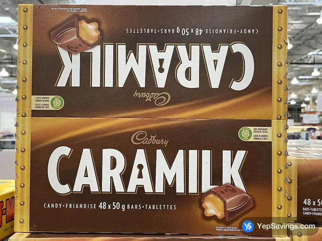 CARAMILK CHOCOLATE 48 x 52 g - Costco Canada (ITM 47472)