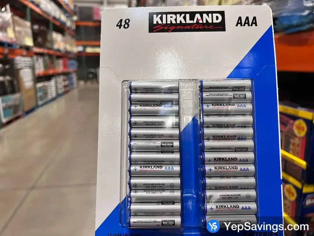 KIRKLAND SIGNATURE AAA BATTERIES PACK OF 48 - Costco Canada (ITM 2322011)