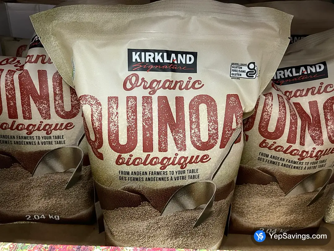 KIRKLAND SIGNATURE ORGANIC QUINOA 2.04 kg - Costco Canada (ITM 1001368)