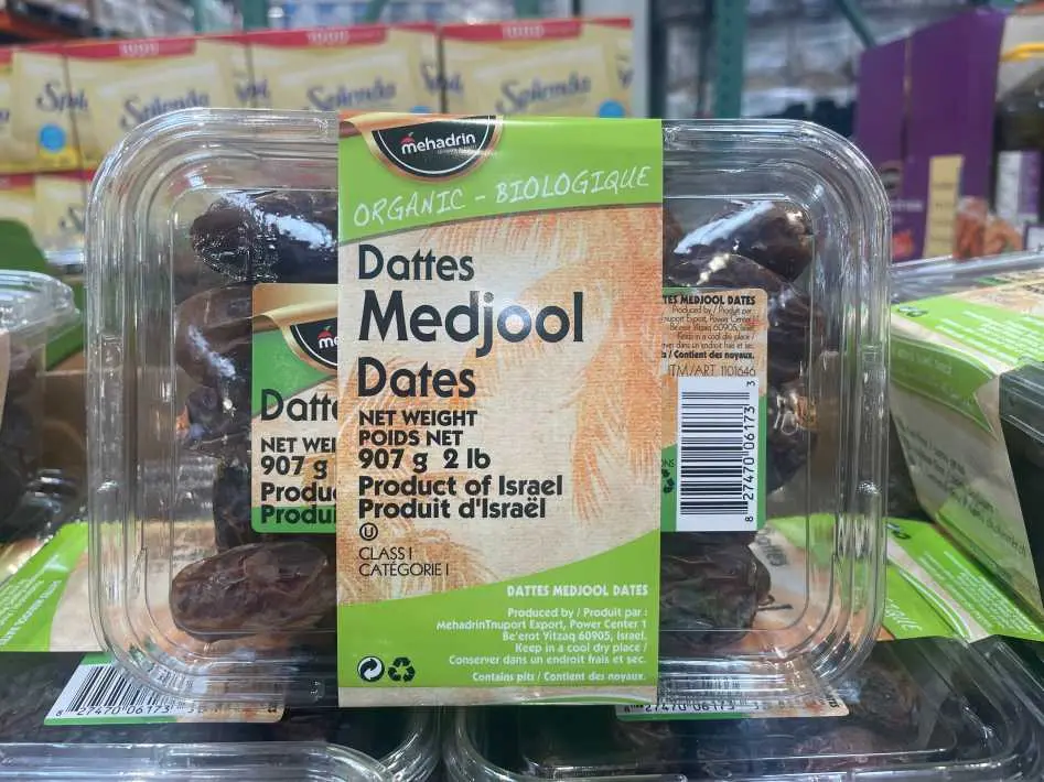 ORGANIC MEDJOOL DATES PRODUCT OF USA - Costco Canada (ITM 1101646)