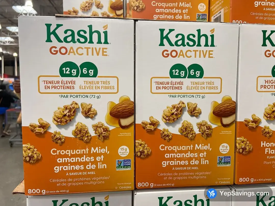 KASHI HONEY ALMOND FLAX 800 g - Costco Canada (ITM 1216953)