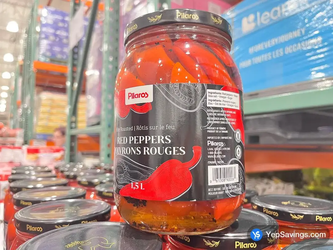 PILAROS ROASTED PEPPERS 1.5 L - Costco Canada (ITM 142776)