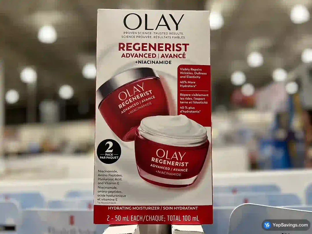 OLAY REGENERIST MICRO - SCULPTING CREAM 2 x 50 mL - Costco Canada (ITM 1944387)