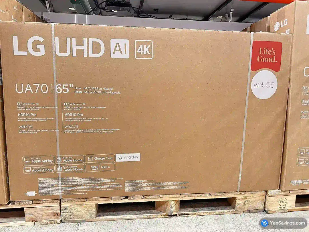 LG 65UA7000 65 " CLASS ( 64.5 " DIAG ) 4K UHD LED TV - Costco Canada (ITM 9407765)