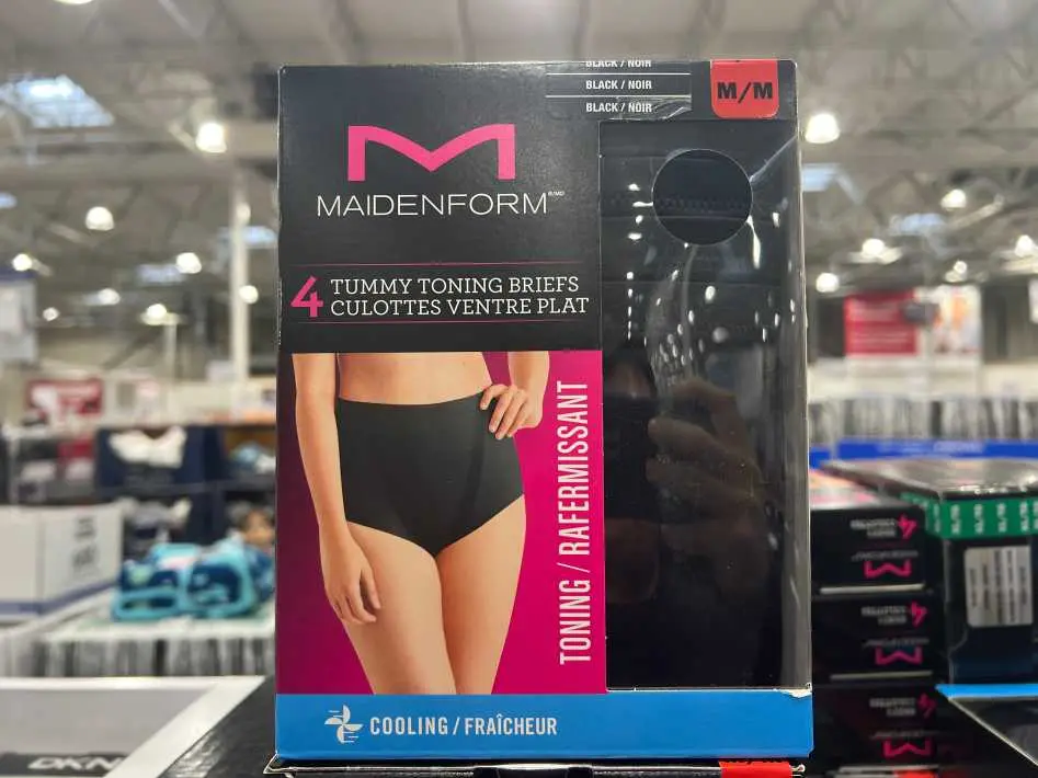 MAIDENFORM BRIEF 4PK LADIES SIZES M - XXL - Costco Canada (ITM 4545004)
