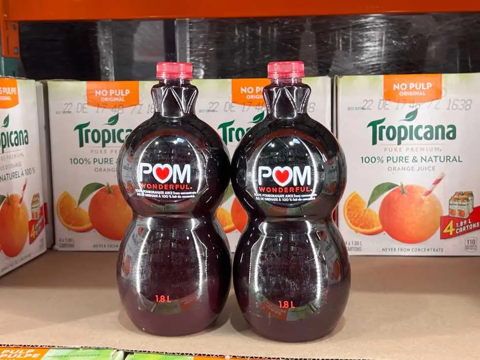 POM WONDERFUL POMEGRANATE JUICE 1.8 L - Costco Canada (ITM 298801)