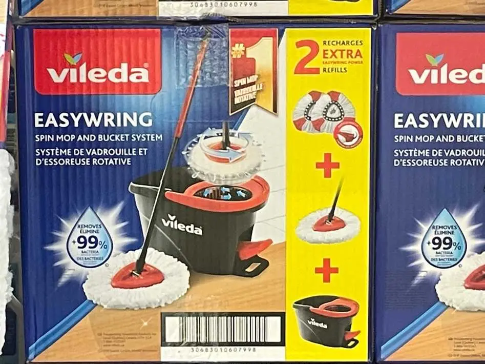 VILEDA EASY WRING MOP WITH BUCKET - Costco Canada (ITM 388206)