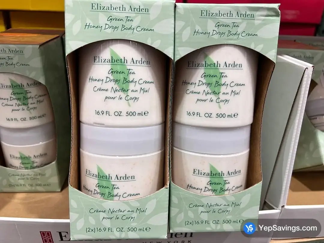 ELIZABETH ARDEN GREEN TEA BODY CREAM 2 x 500 mL - Costco Canada (ITM 1691986)