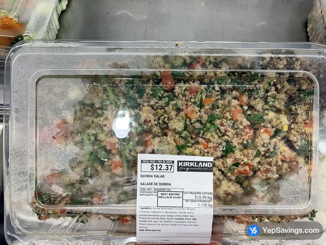 QUINOA SALAD - Costco Canada (ITM 11521)
