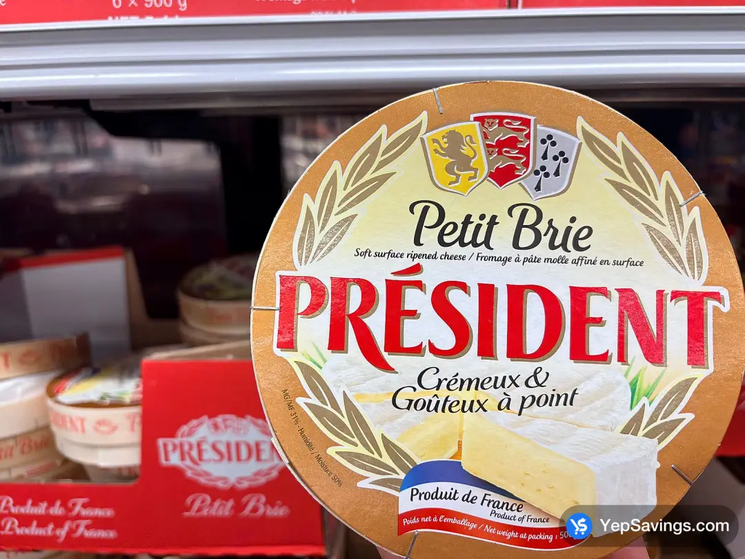 PRESIDENT PETIT BRIE 500 g - Costco Canada (ITM 1188673)