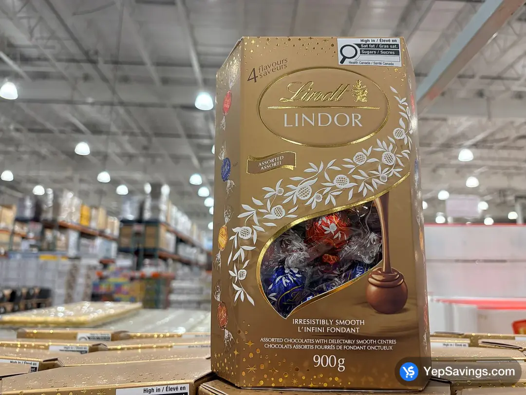 LINDT LINDOR ASSORTED TRUFFLES 900g - Costco Canada (ITM 145866)