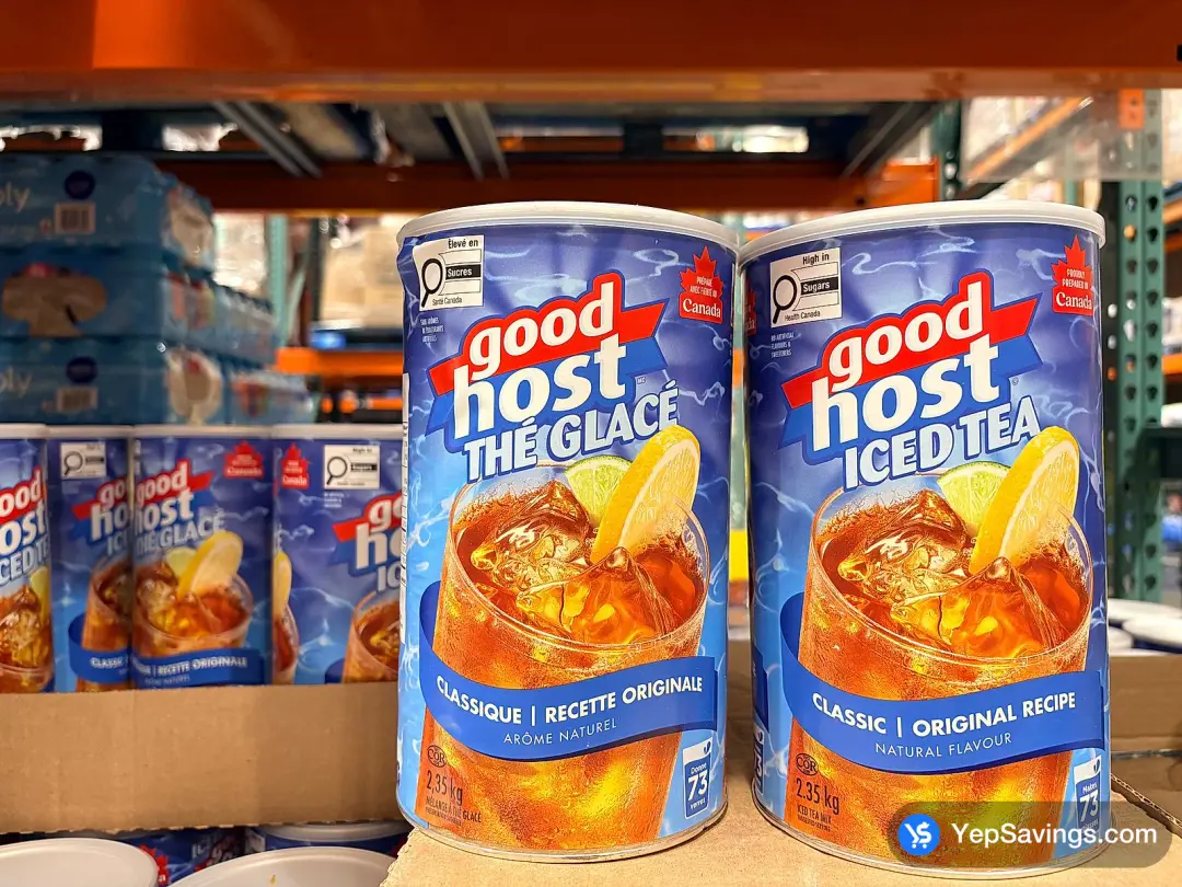 GOODHOST ICED TEA 2.35 kg - Costco Canada (ITM 28236)