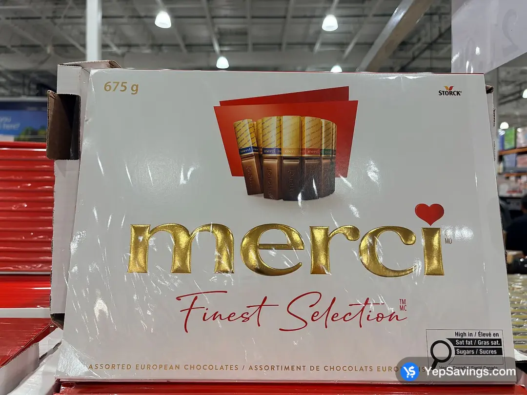 MERCI ASSORTED CHOCOLATES 675 g - Costco Canada (ITM 318527)