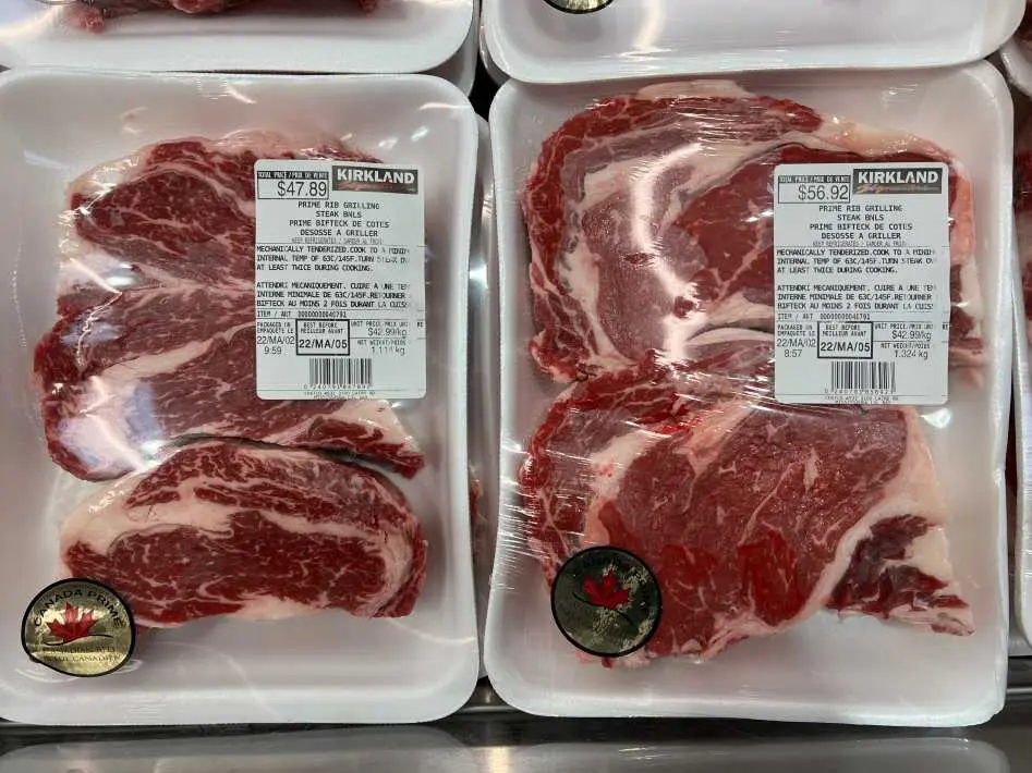 Costoco Prime Rib COSTCO Prime Boneless Rib Steak – (ITM 40791)
